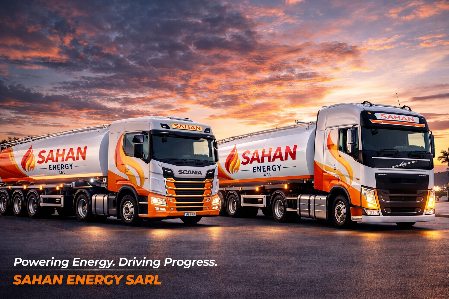 Fuel Tanker Truck